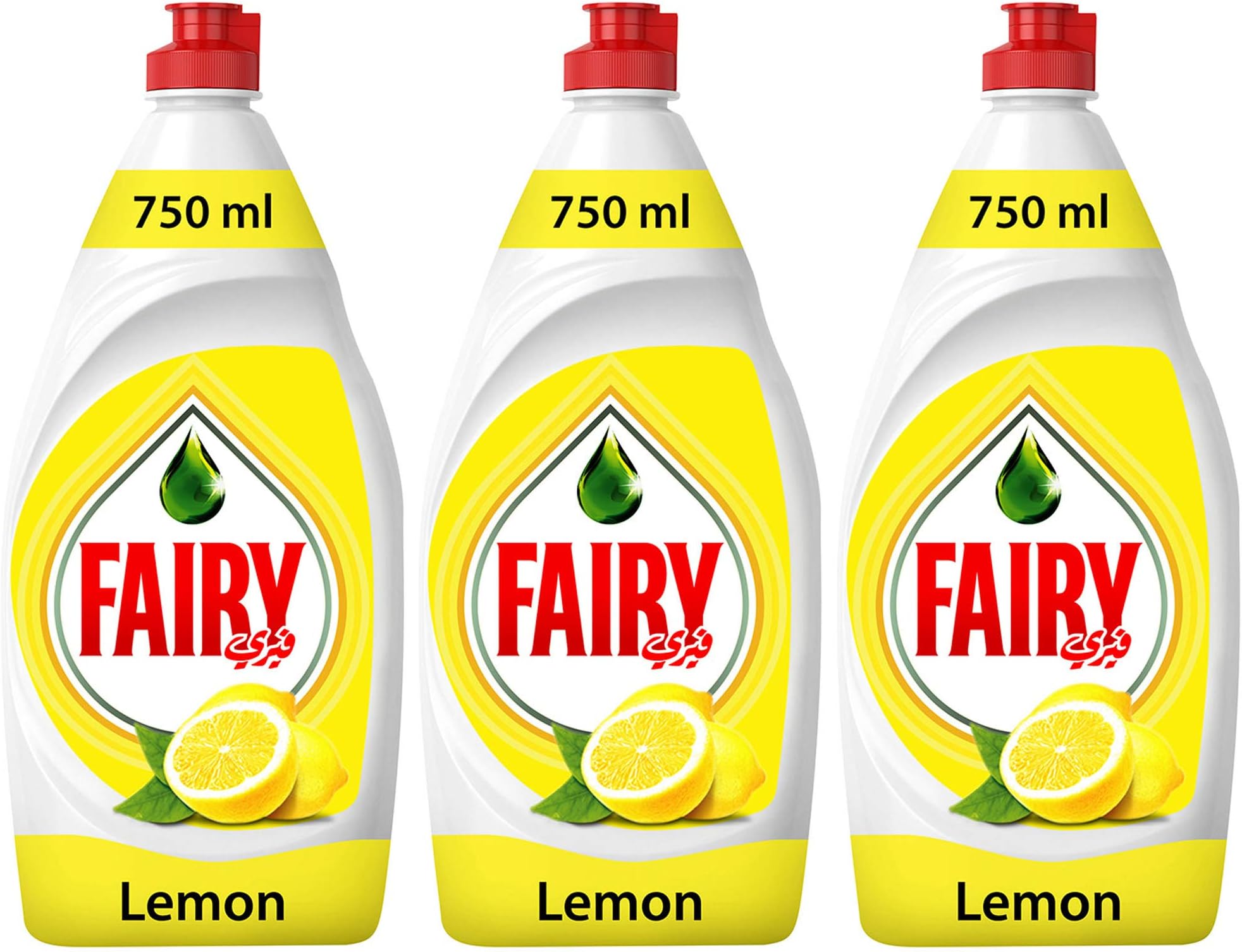 Lemon, Hand Dishwashing Liquid ( 750ml, Pack of 3)