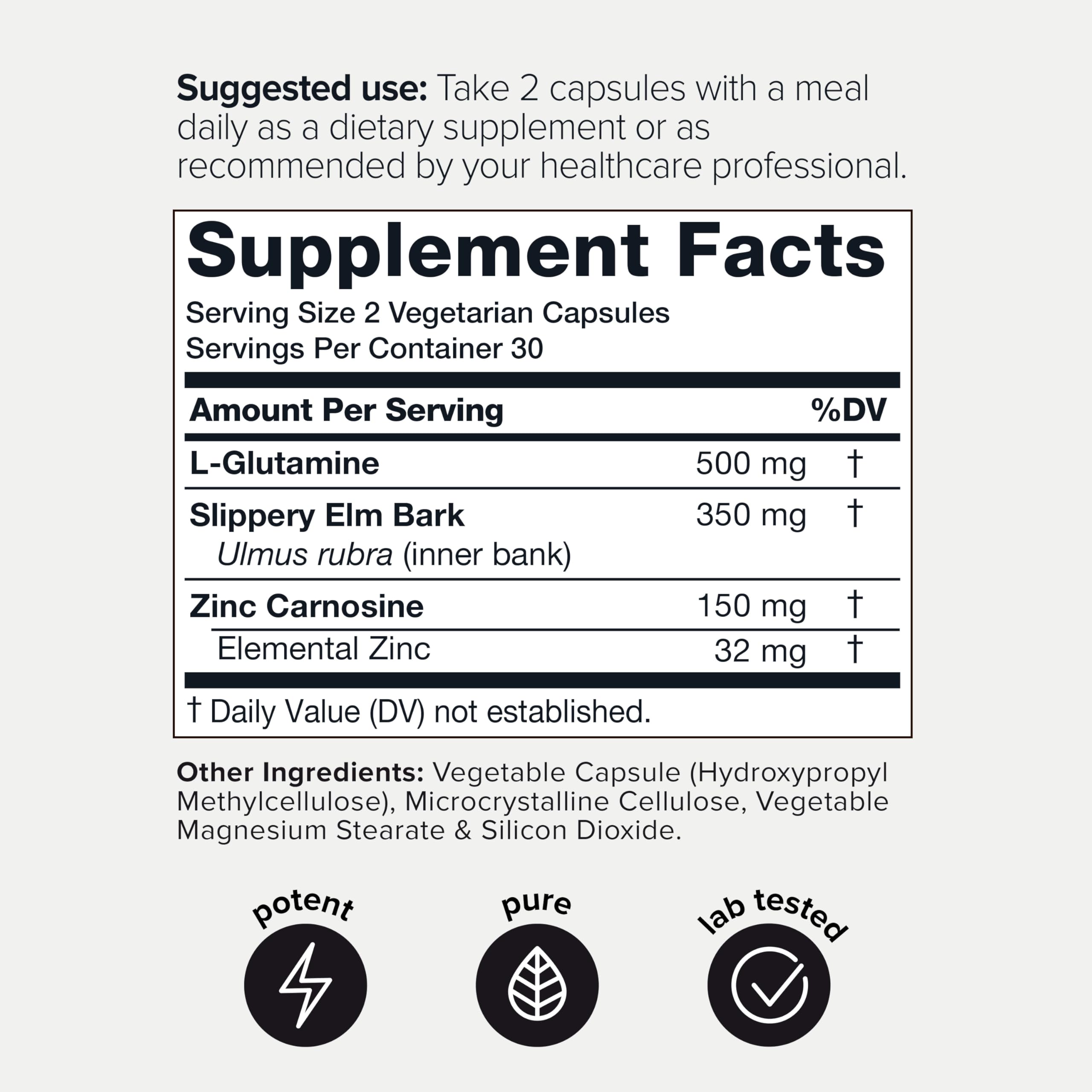 Toniiq 1000mg Triple Blend Zinc Carnosine Supplement — Amazon image 8