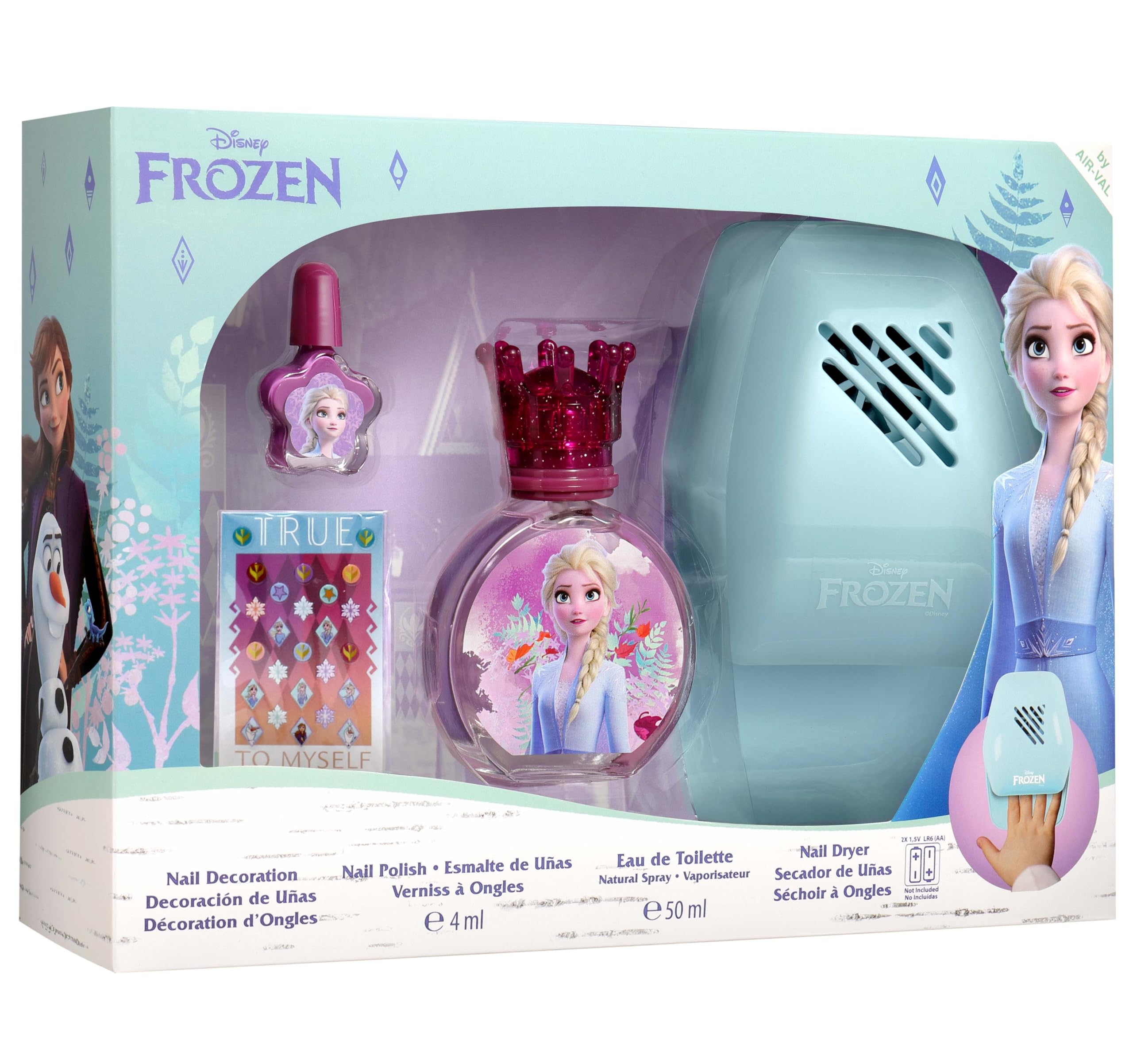 Frozen Coffret EDT 50 ml et kit de manucure