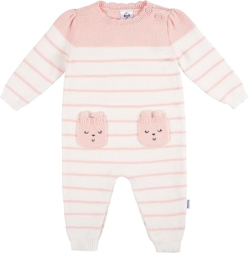 Gerber Baby Girls Sweater Knit Romper Jumpsuit