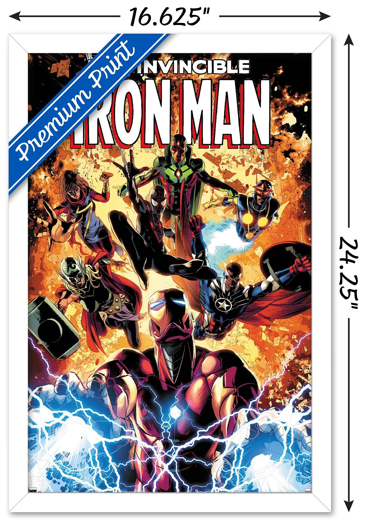 Amazon.com: Trends International Marvel Comics Iron Man