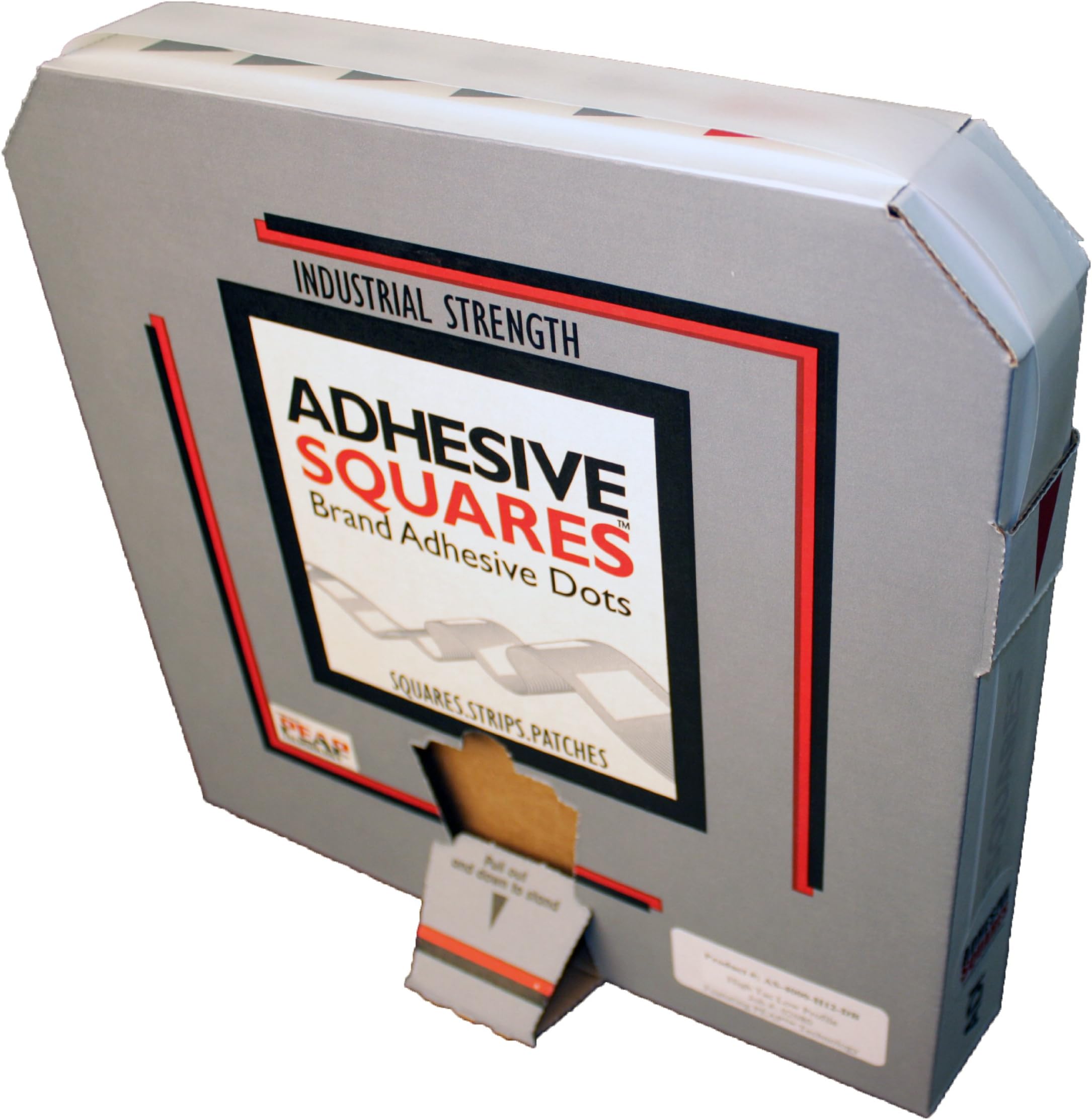 AS-4000-H12-DB 4000 Count 1/2 x 1/2-inch Low Profile, High Tack Dispenser Box