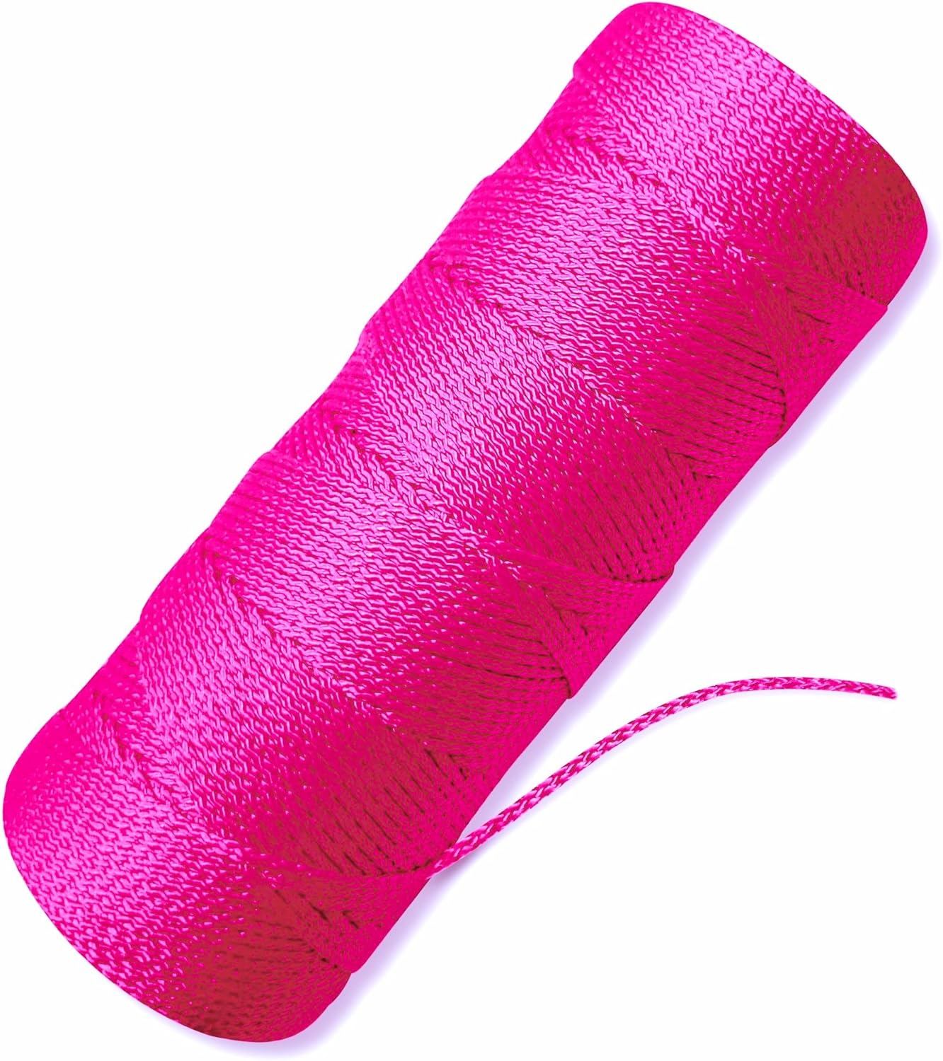 Pink Mason Line String Line 18 Braided Nylon String 250 Ft Length