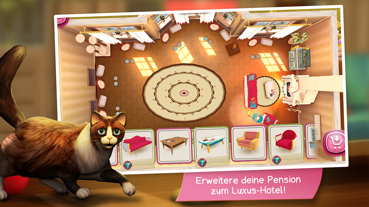 CatHotel - Spiele, schmuse und pflege niedliche Katzen und Kater