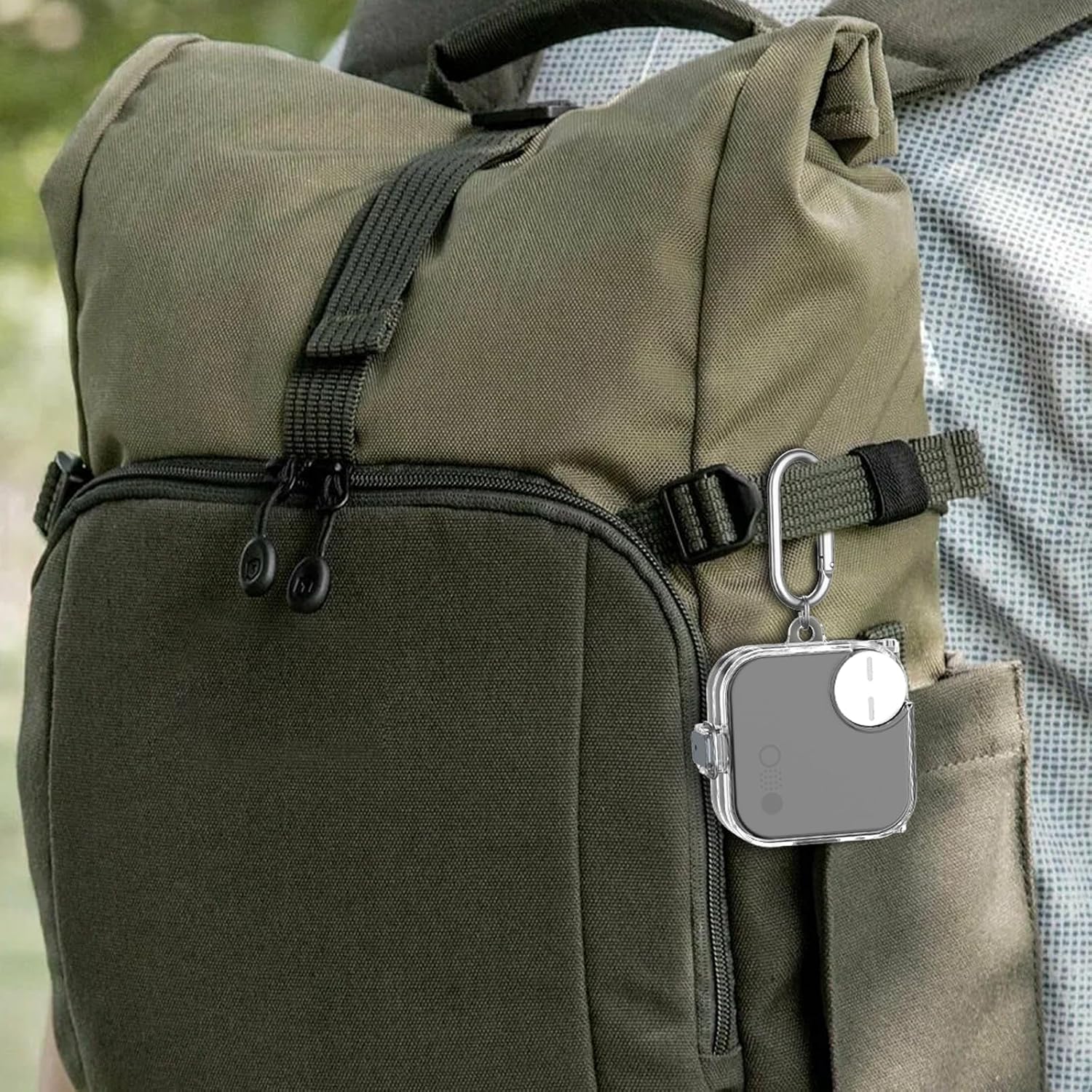 for CMF Buds Pro 2 / CMF Buds 2 Plus Case Cover, Transparent and Protective TPU Case with Secure Locking System & Keychain (Clear)