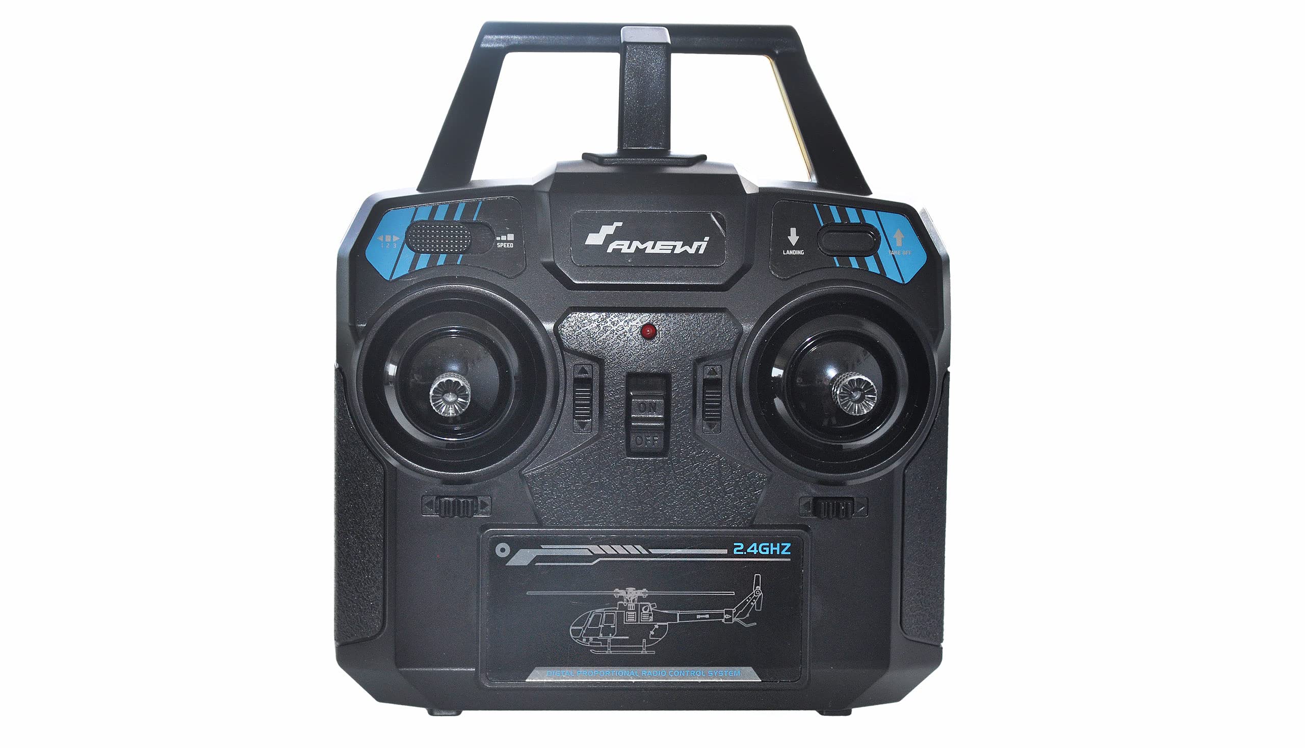 Amewi AFX-PD100 mit HD-Kamera RC Hubschrauber RtF, Grau