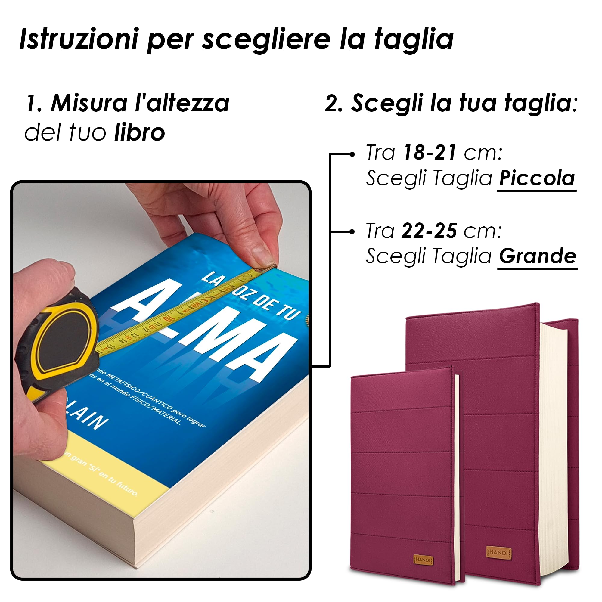Custodia per libri di lettura regolabile imbottita. Copertina per libro di lettura protettiva per il trasporto e viaggio. Idea regalo per amanti dei libri