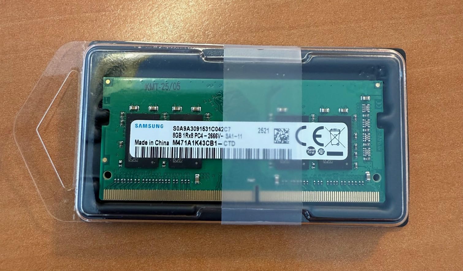SO-DIMM M471A1K43CB1-CTD - Memoria RAM da 8 GB, DDR4, 2666 MHz, 260 pin, 8 GB, DDR4, 2666 MHz, 260 pin
