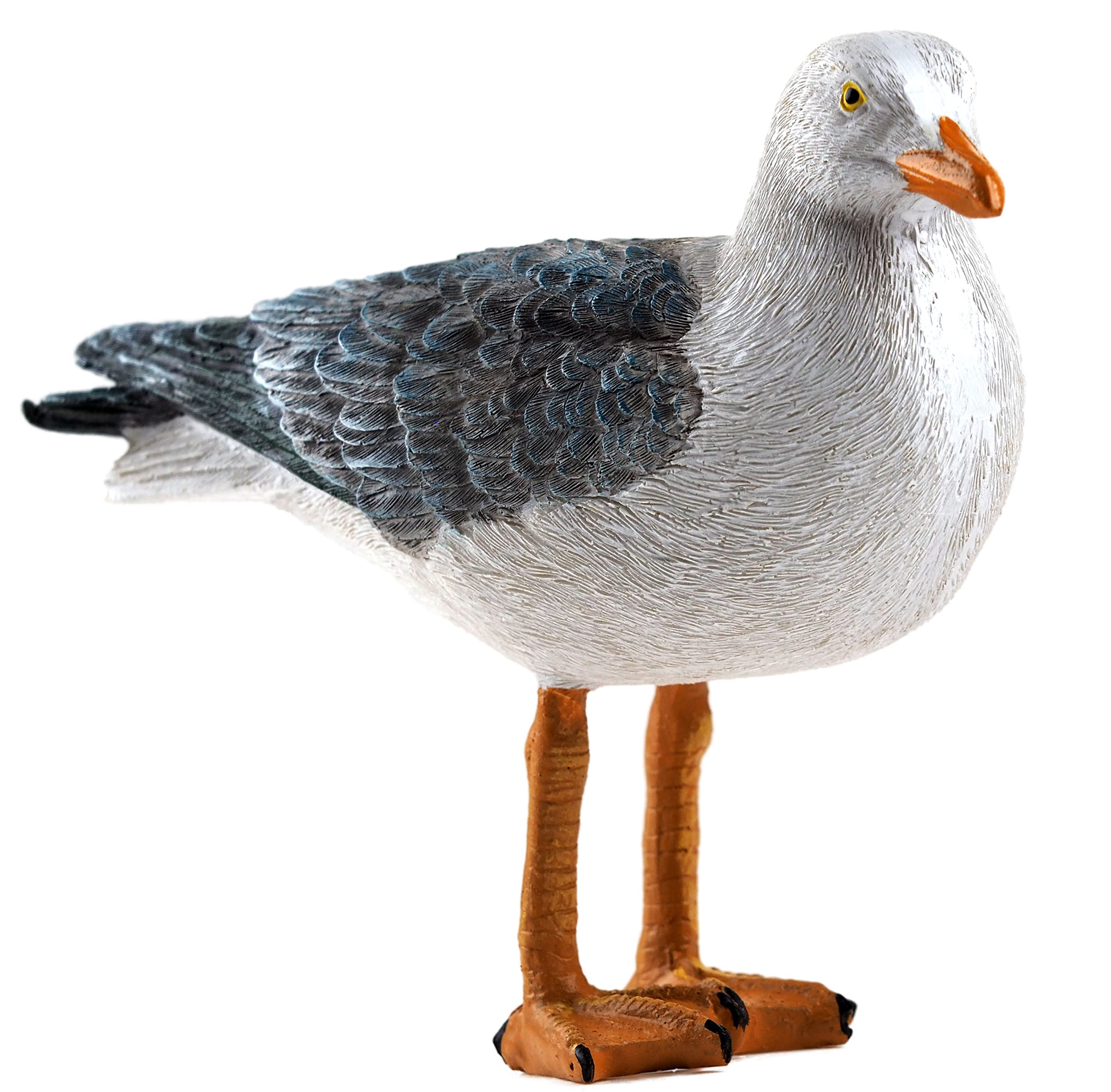 Blue Whale Gifts Large 20cm Standing Seagull Figurine Nautical Ornament