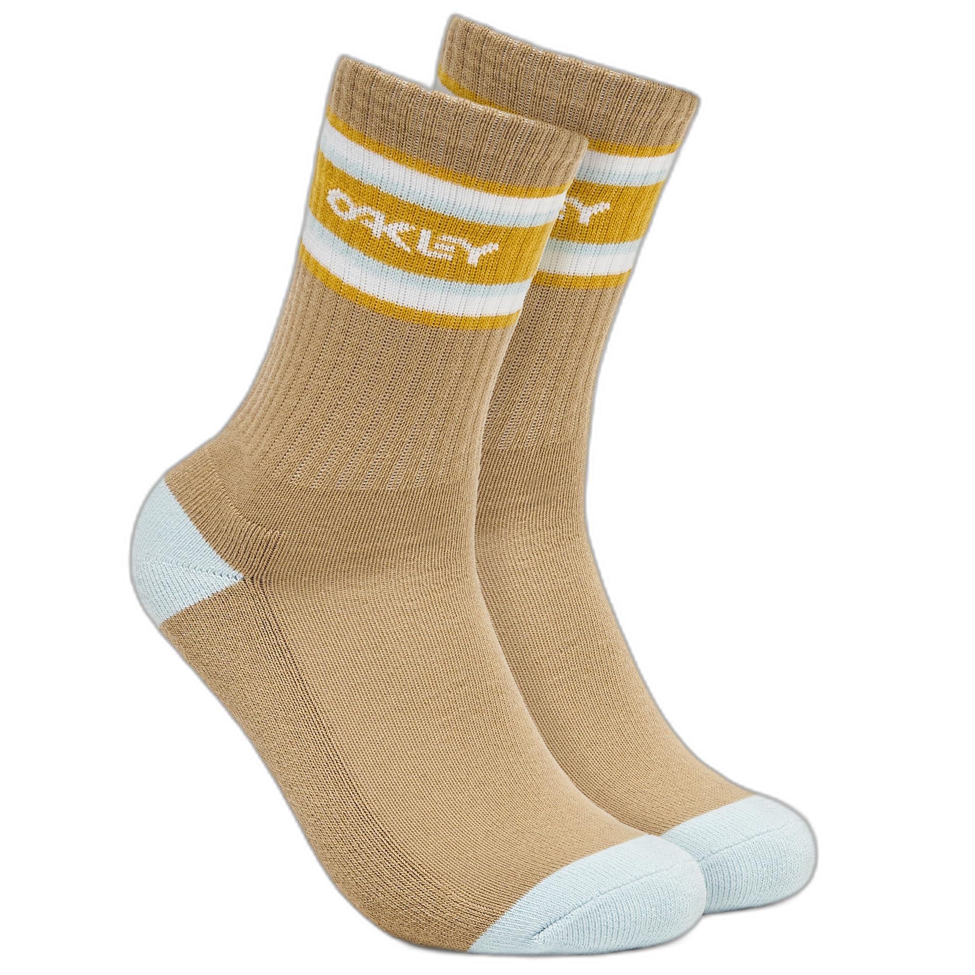 Oakley Mens Icon B1B Socks 2.0, Pebble, Large