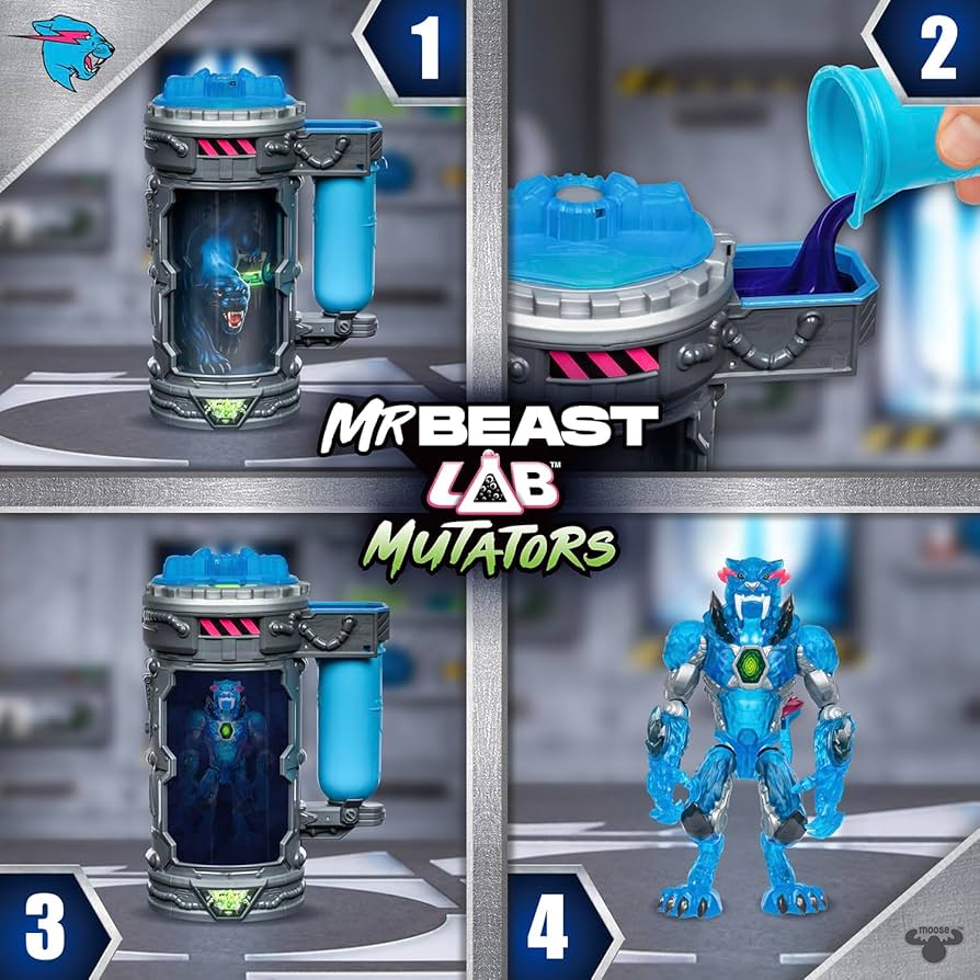 Amazon.com: MrBeast Lab Mutators, Mutate The Ultimate Beast