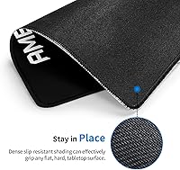 Vista 3 de Non-Slip Rubber Mouse Pad American Bully Laptop Mouse Pad 10 x 12 inch