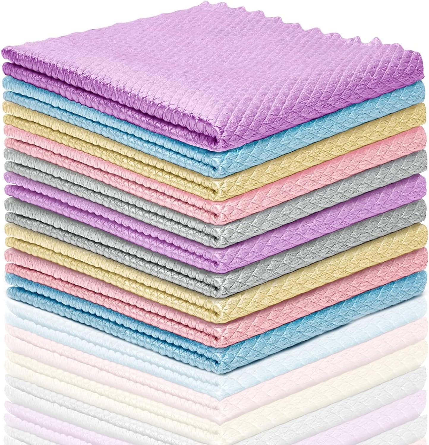 Cleaning Cloths, Microfiber Glass Cleaning Fish Scale Cloth