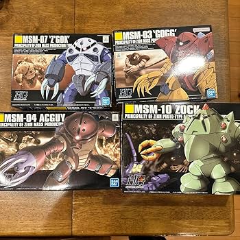 新品未組立‼️MG アッガイ＋ゴッグ＋ズゴック　ジオン 水泳部セット Amazon.co.jp: HG ゾック ゴッグ ズゴック アッガイ ジオン水泳