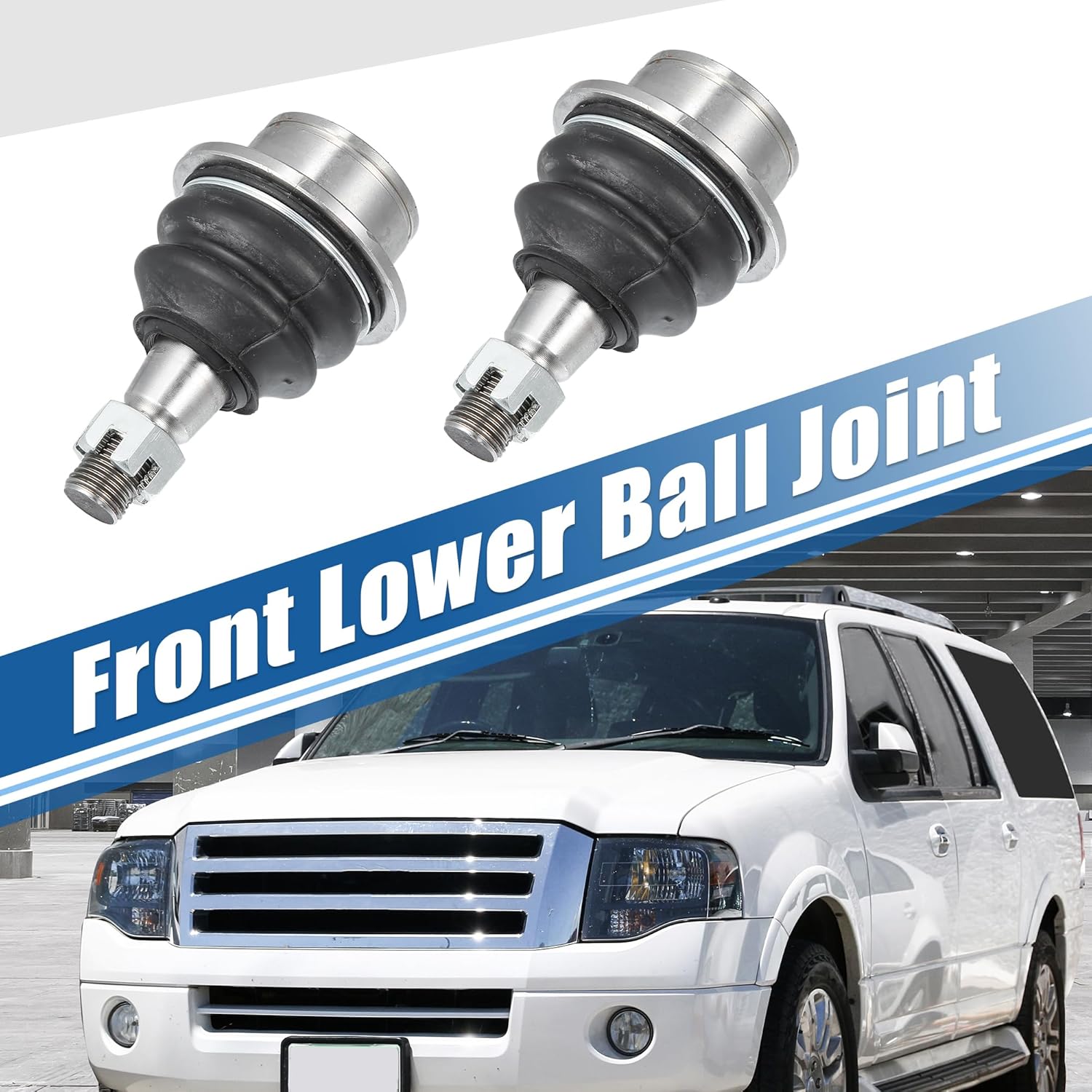 uxcell 2pcs Front Lower Ball Joint No.K8695 for Ford Expedition for Ford Explorer 1995-2010 for Ford F150 F250 for Mazda B2300 B3000 Suspension Lower Ball Joint Kit for Mercury