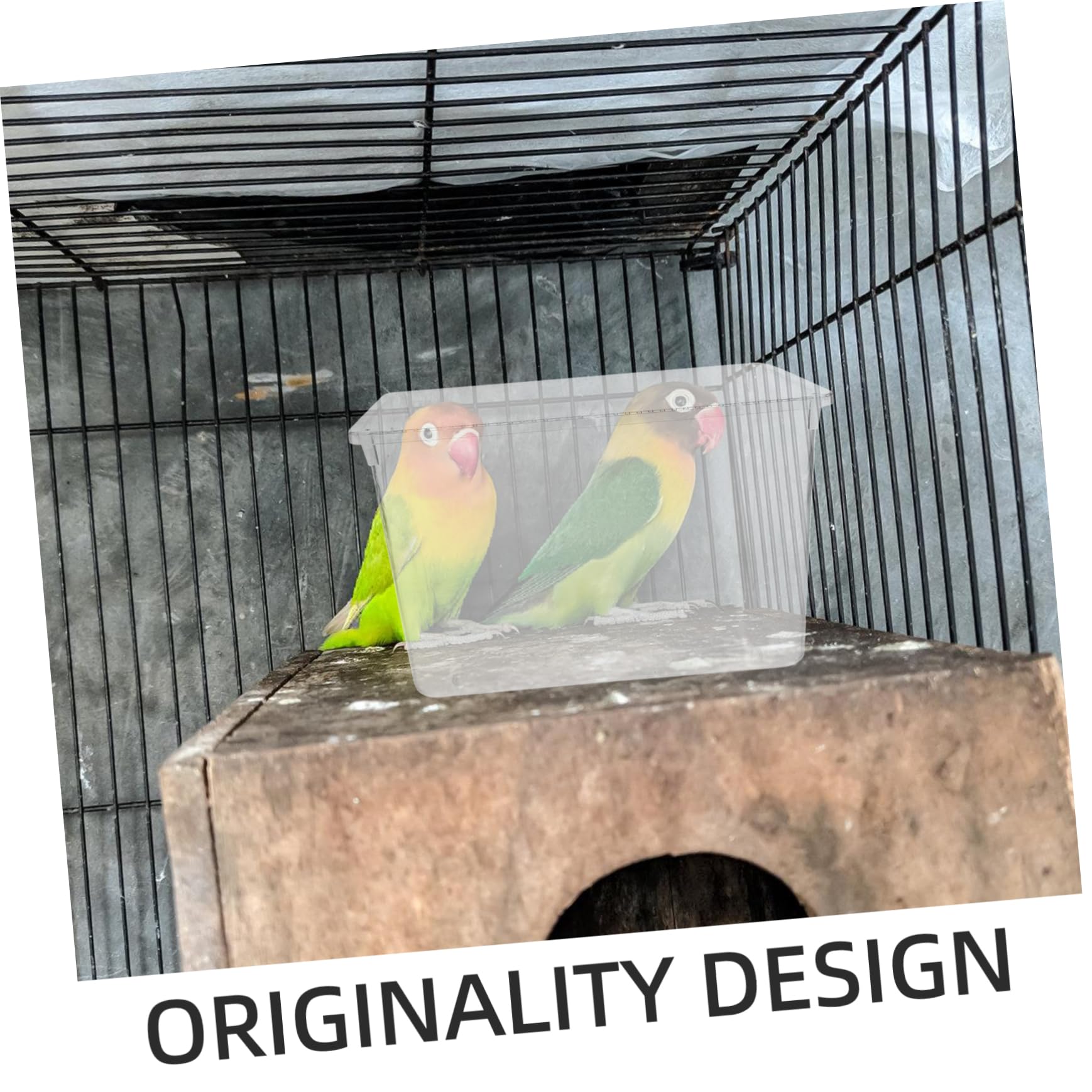 BESPORTBLE Birdcage Protective Cover Feeder Cover Birdcage Splash Bid Cage Accessory