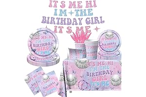 Taylor Swift Birthday Plates and Napkins