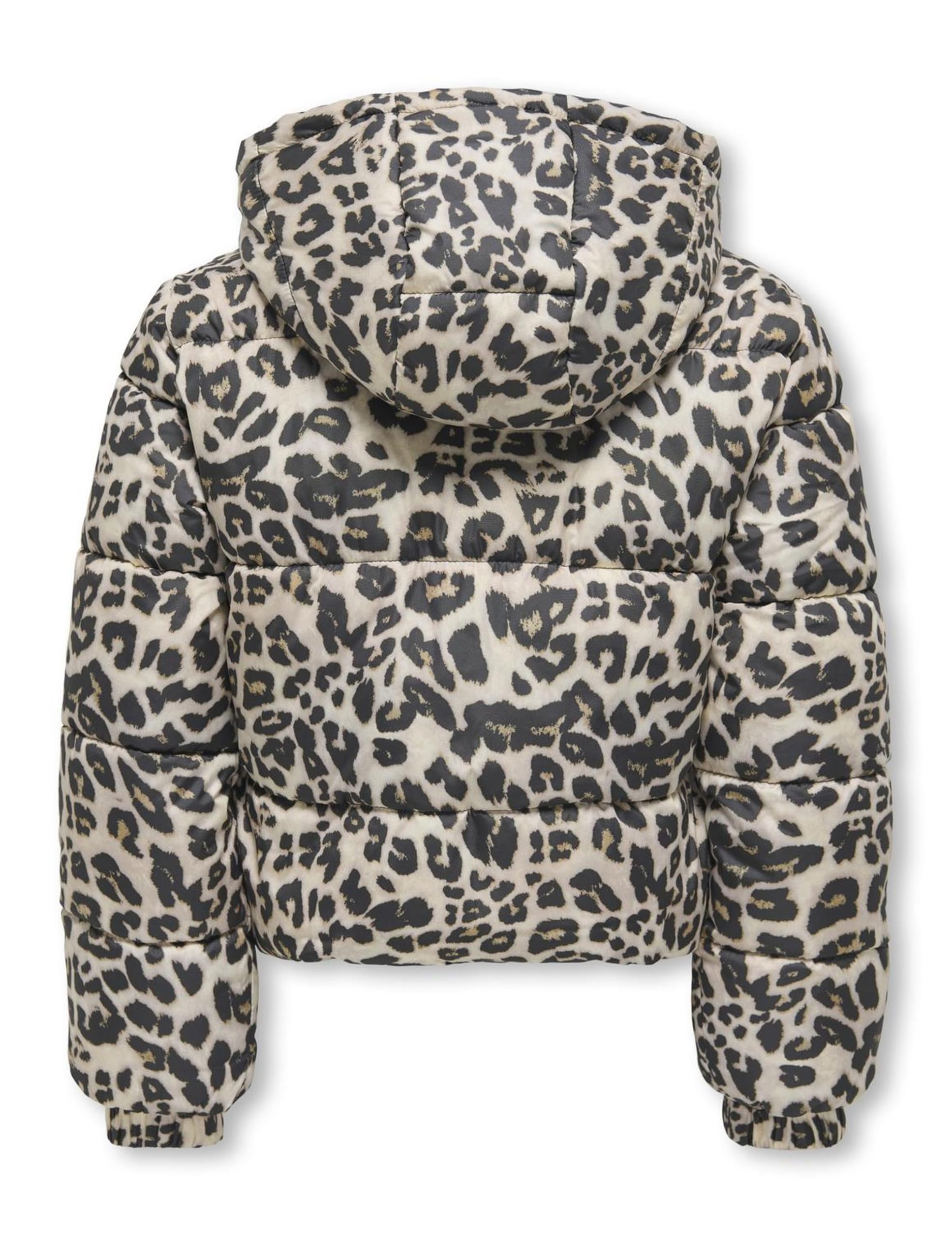 Only & Kids Damska kurtka Kogdalia Sht Puffer AOP OTW Noos, Silver Mink, Numeric_134, silver mink, numeric_134