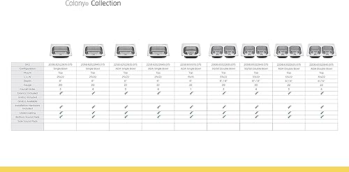 Miniatura 8 de American Standard 20DB.8332284S.075 Colony Top Mount 33x22 Fregadero de cocina de acero inoxidable de 4 agujeros
