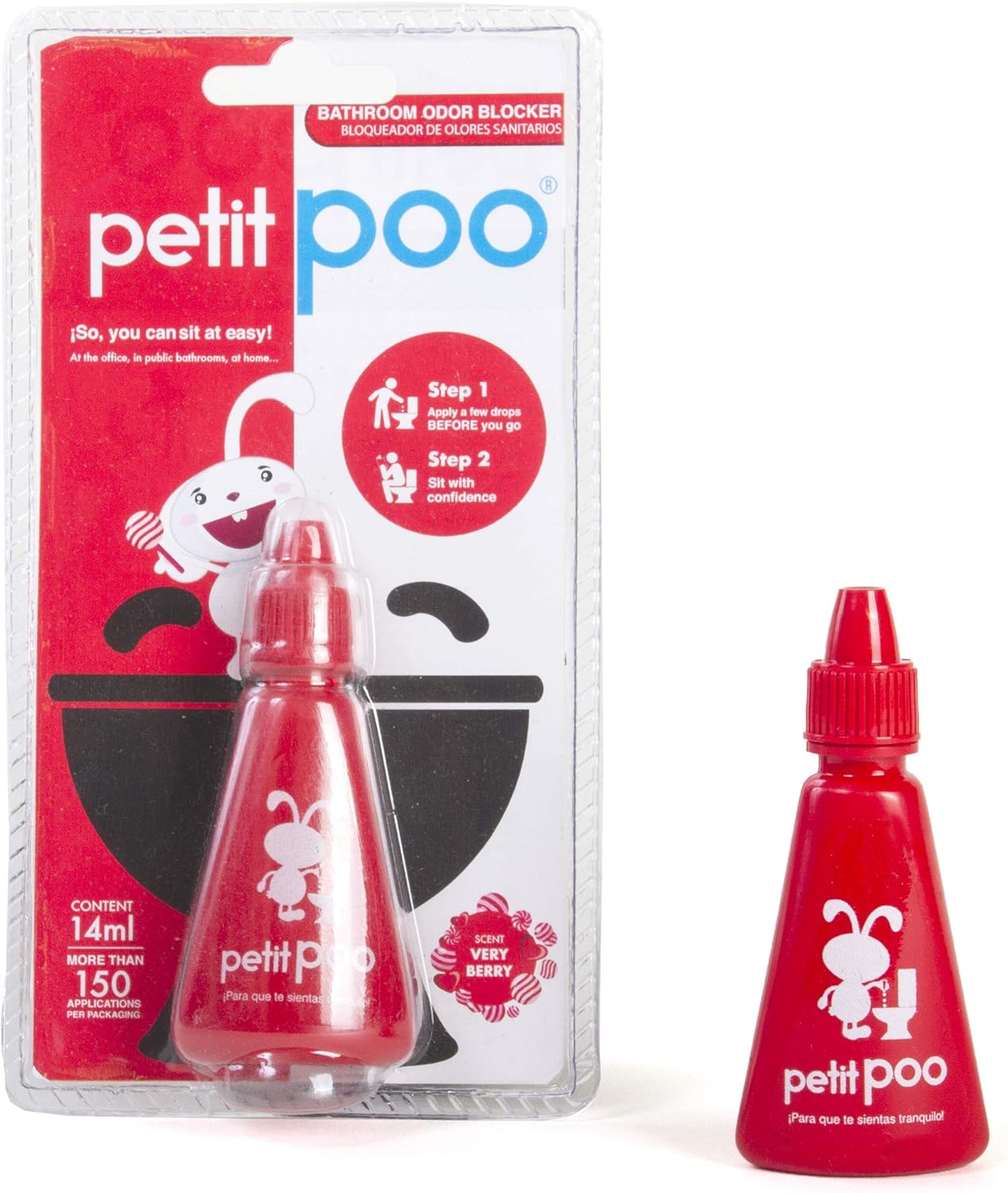 Petit Poo All Natural Toilet Odor Drops Eliminator