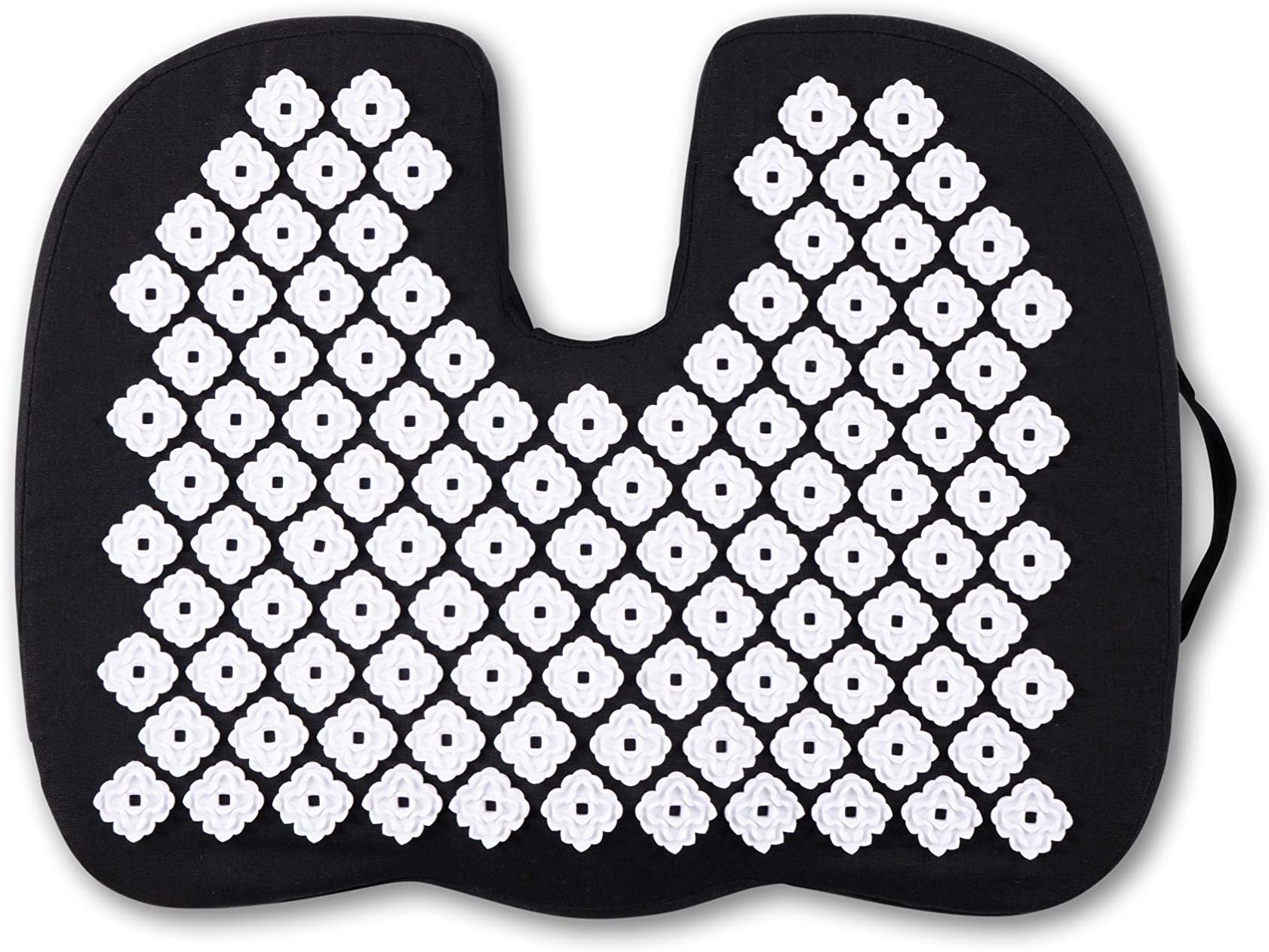 Kanjo Acupressure Seat Cushion - Chair Cushion for Desk Chair - Memory Foam Coccyx Seat Cushion - Relieve Spinal, Hip and Tailbone Pain