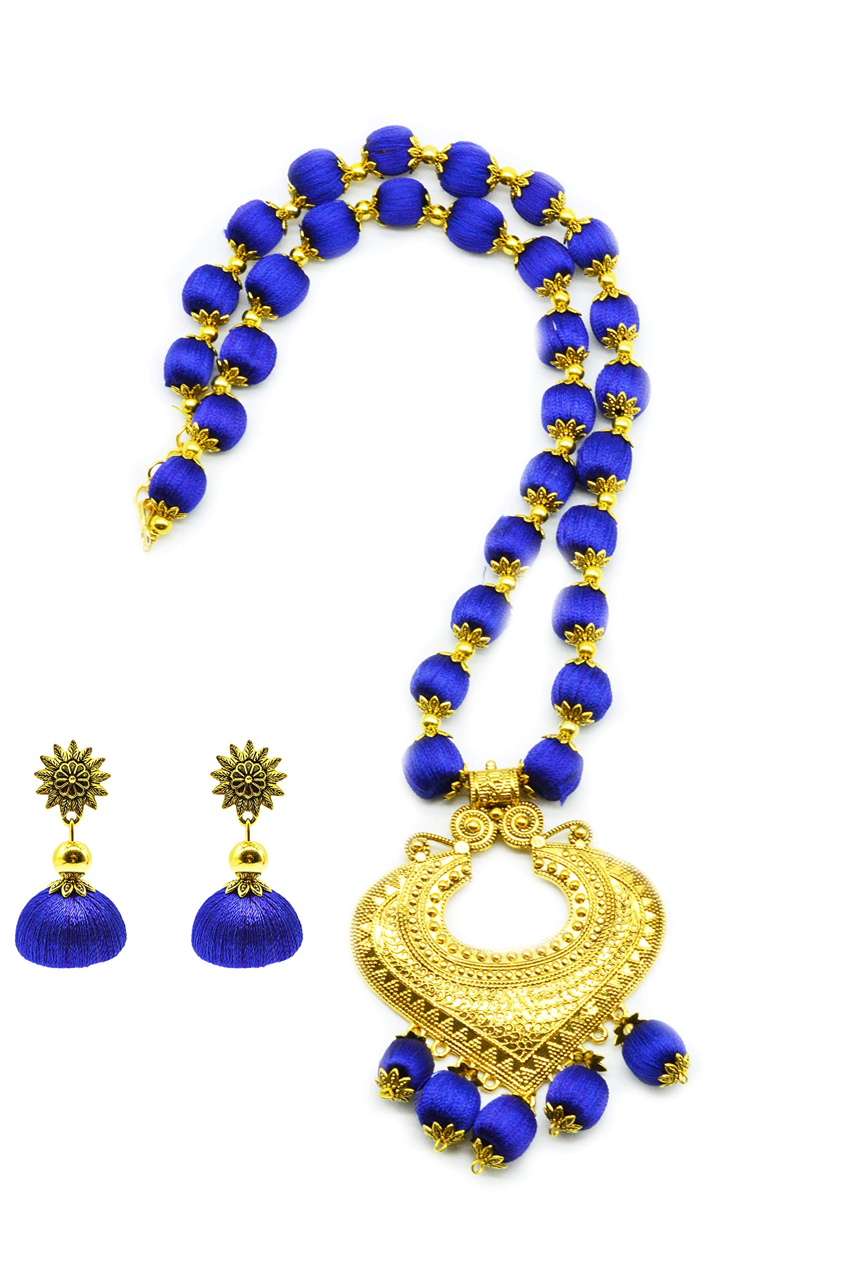 See full amazon price history chart for GOELX Antique Heart Pendant Silk Thread Necklace Set with Antique Jhumki GOELX Antique Heart Pendant Silk Thread Necklace Set with Antique Jhumki (B07PBYYNCZ) Amazon Price History, Amazon Price Tracker