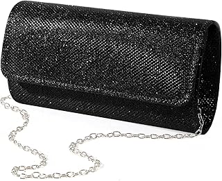 Evening Bag Clutch Purses for Women Ladies Sparkling Party Handbag Weddi...