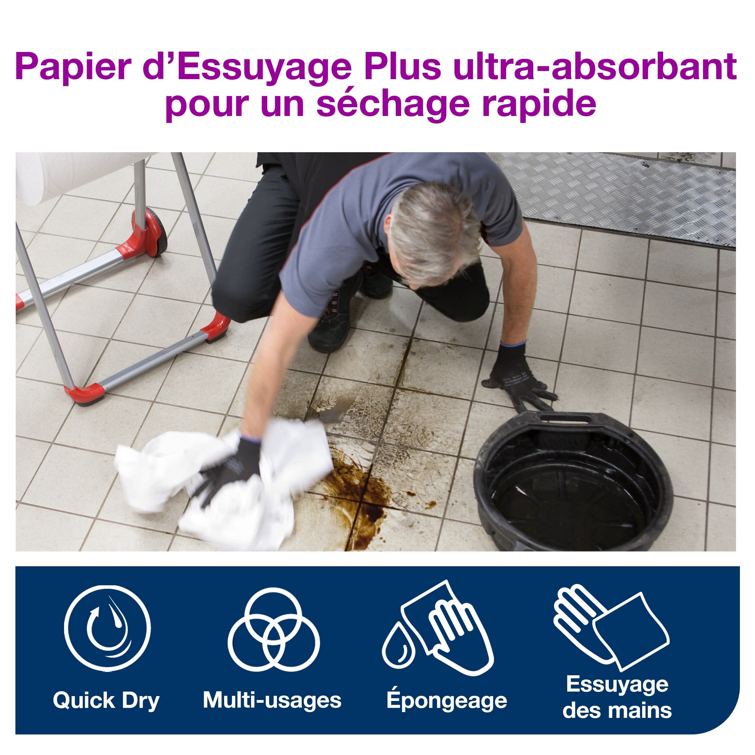Essuie-tout multi-usages extra résistant Tork Premium Maxi - système W1
