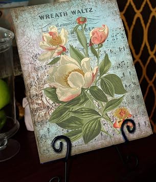 CrafTreat Floral Decoupage Paper A4 (8.3 x 11.7 Inch) 8 Sheets Flower & Mini Floral Printed Craft Paper for Furniture, Scrapbooking, Collage & DIY Home Decor