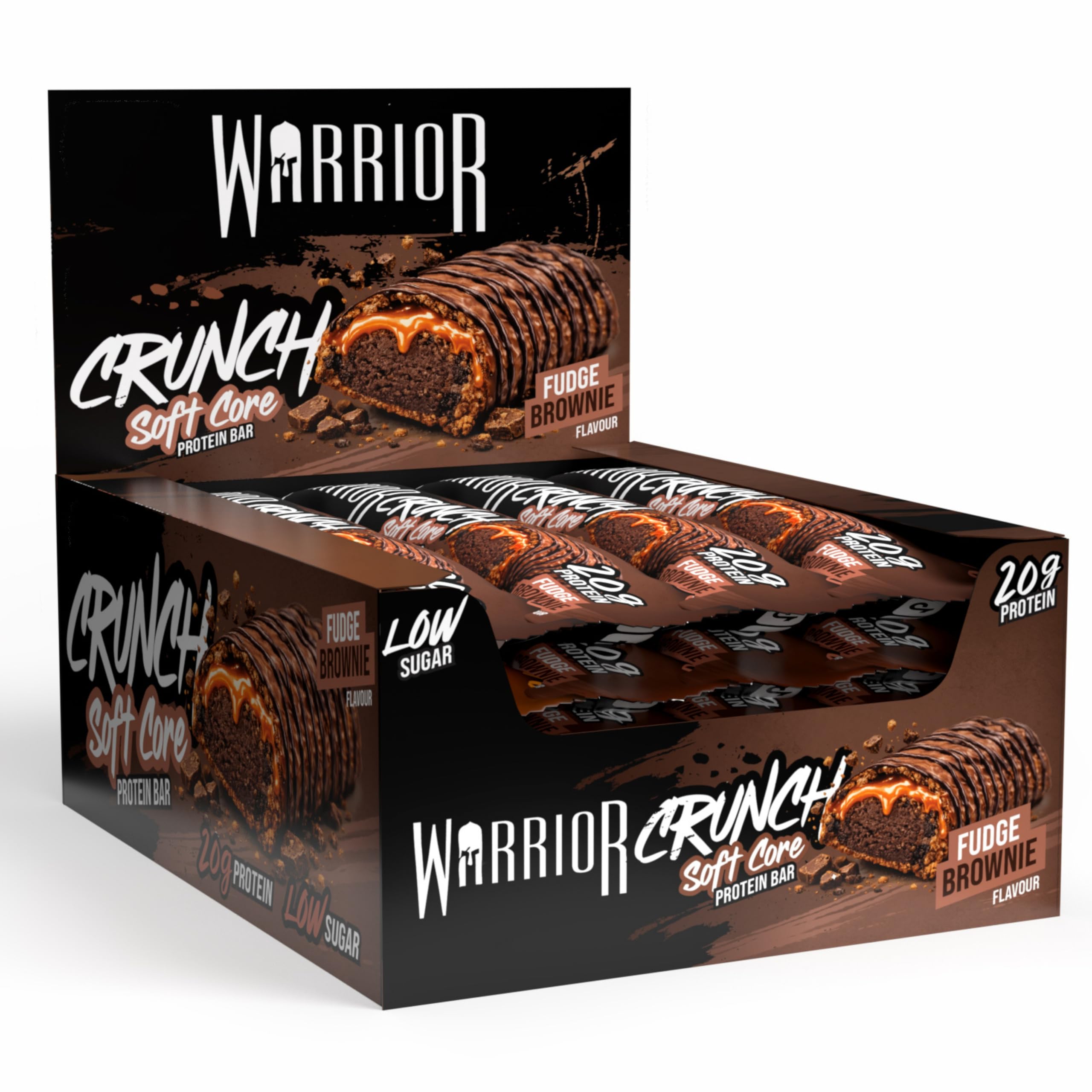 Warrior Crunch Protein Bars 12 X 64G