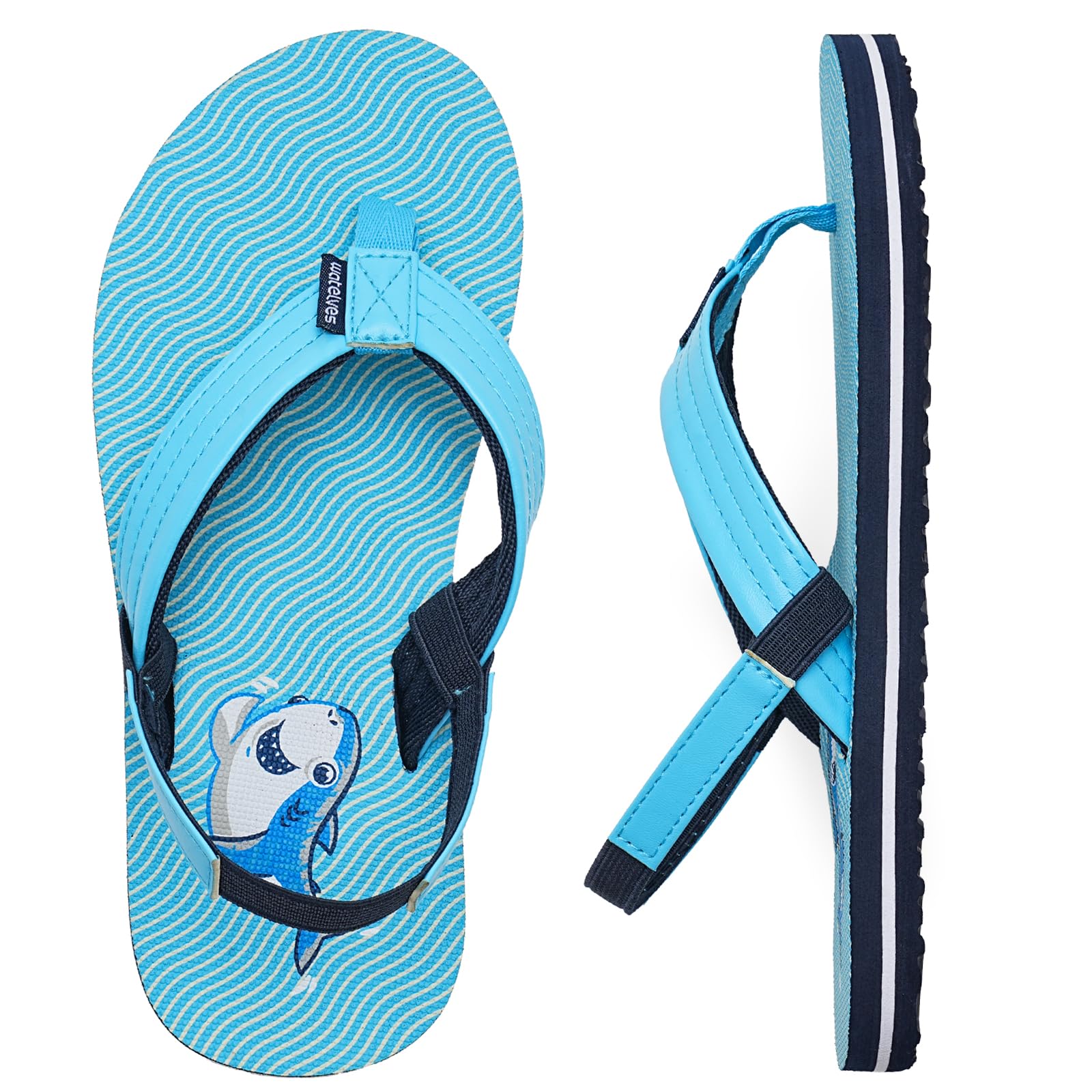 WateLves Flip Flops Kinder Badelatschen Kinder Sommer Zehentrenner Strand Sandalen MäDchen Jungen Unisex