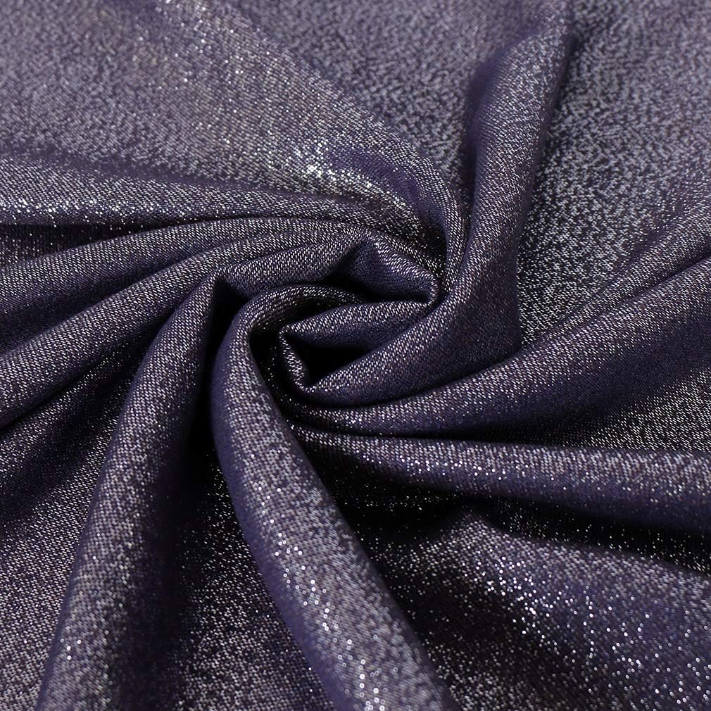 LMVERNA Women's Sparkling Metallic Soft Pashmina Shawls and Wraps Scarf in Solid Colors - Image 6