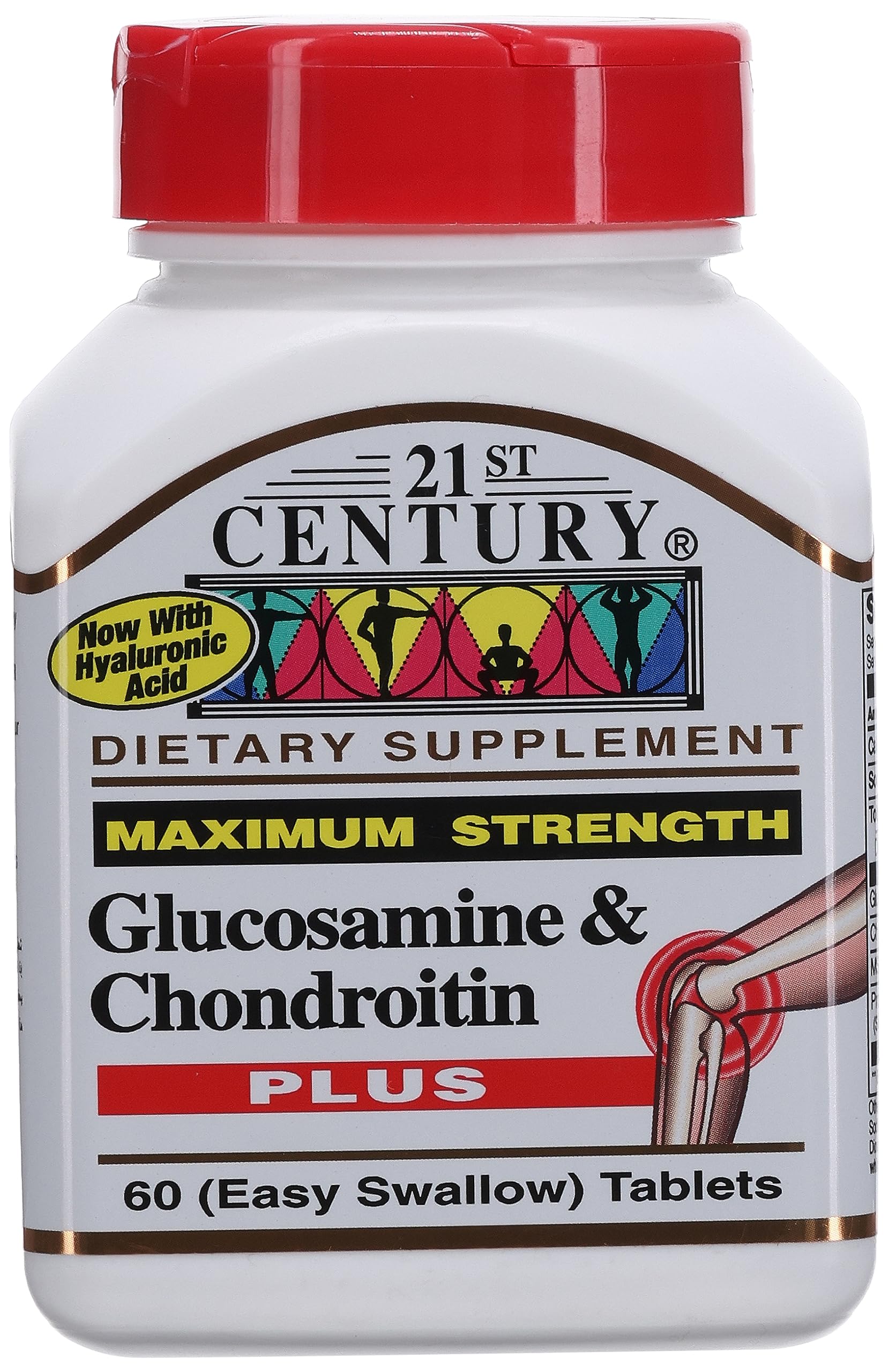 21st Century 21St Century, Glucosamine 250 Mg, Chondroitin 200 Original Formula, 60 (Easy Swallow) Capsules