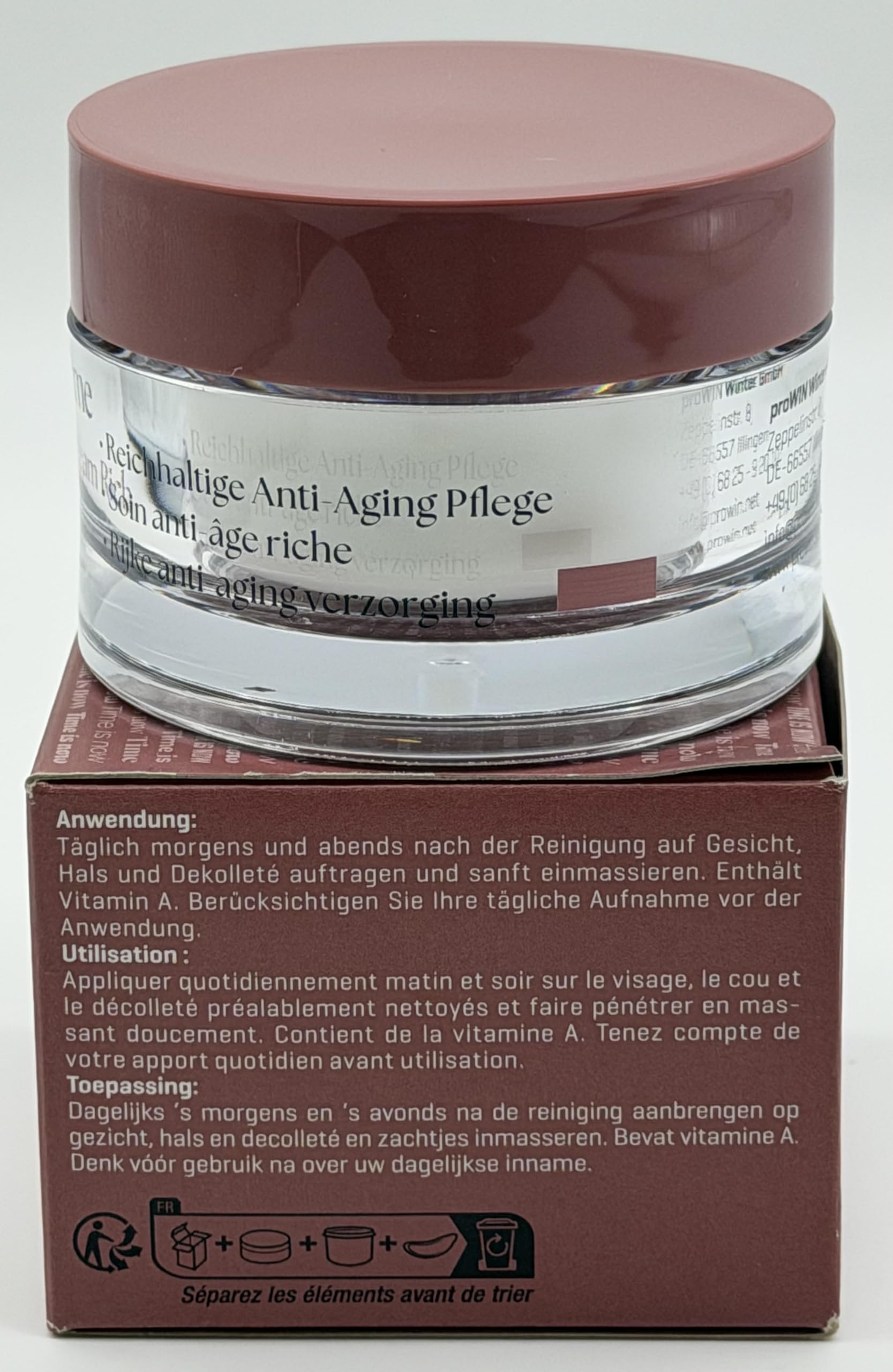 proWIN Time CREAM RICH, 50 ml