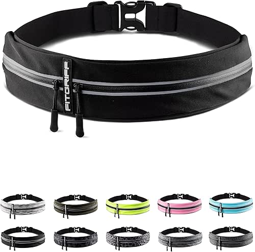 Fitgriff® Running Belt for Men & Women - Secure Jogging