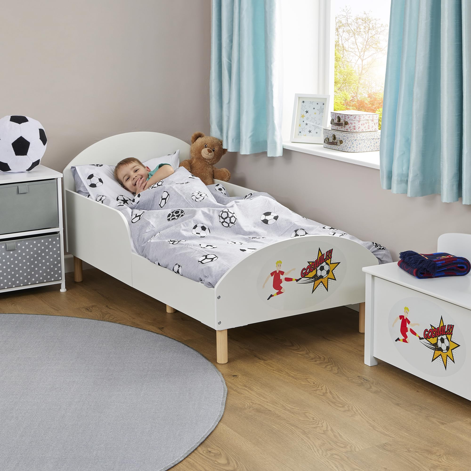 Liberty House Toys Kids Toddler Bed, Football