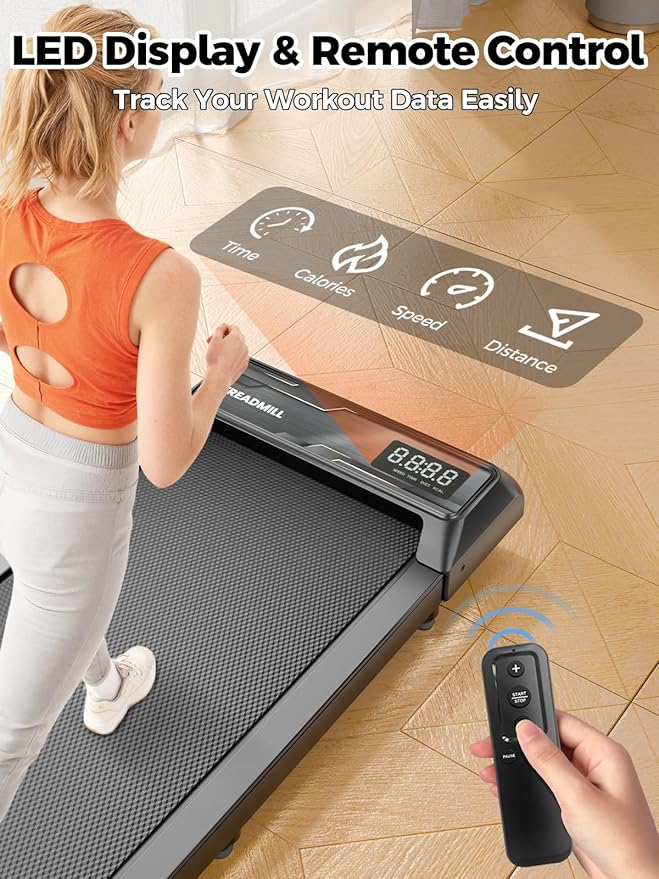 Caminadora Eléctrica Plegable con Inclinación 10% Color Negro miniatura 7