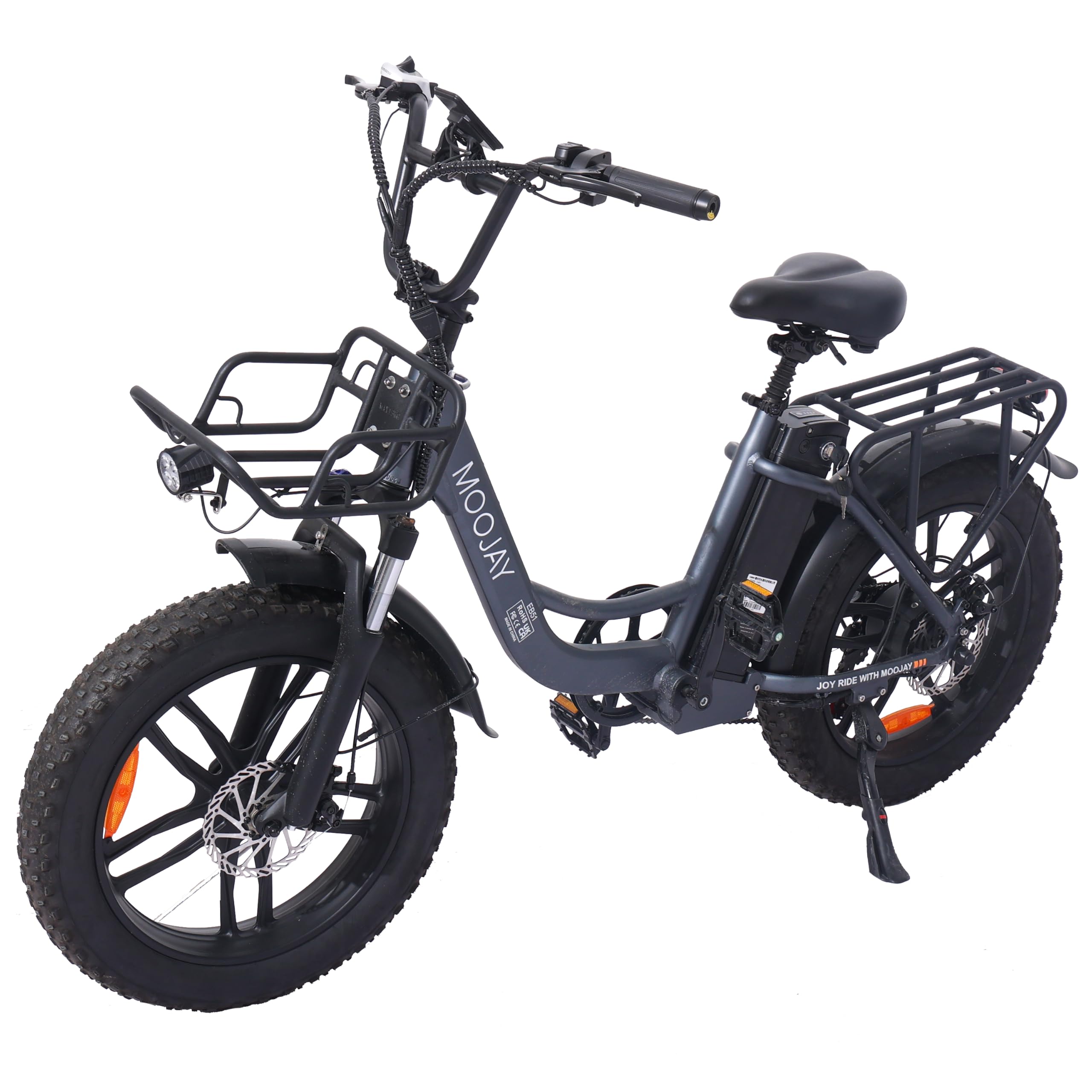 Bicicleta Eléctrica Adulto 20" Neumáticos Todo Terreno 250W Urbana