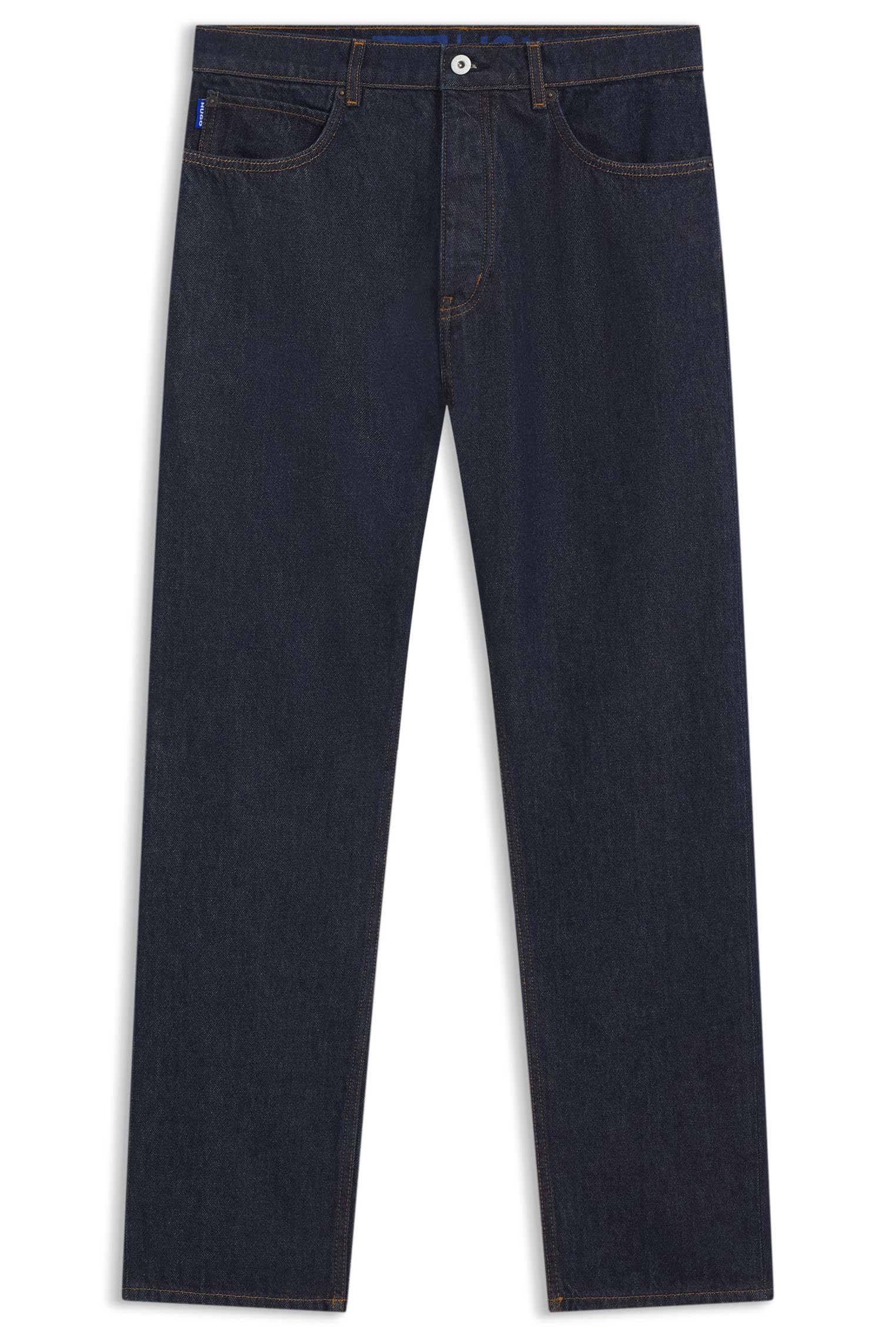 Hugo Jonah Men's Jeans Trousers, Dark Blue, 34 W/32 L