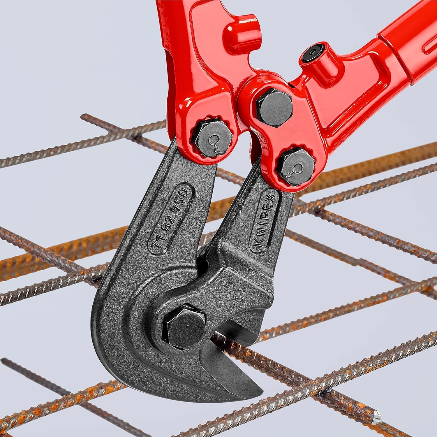 KNIPEX Tagliabulloni per taglio di reti elettrosaldate per cemento con impugnature multicomponente 950 mm, 71 82 950