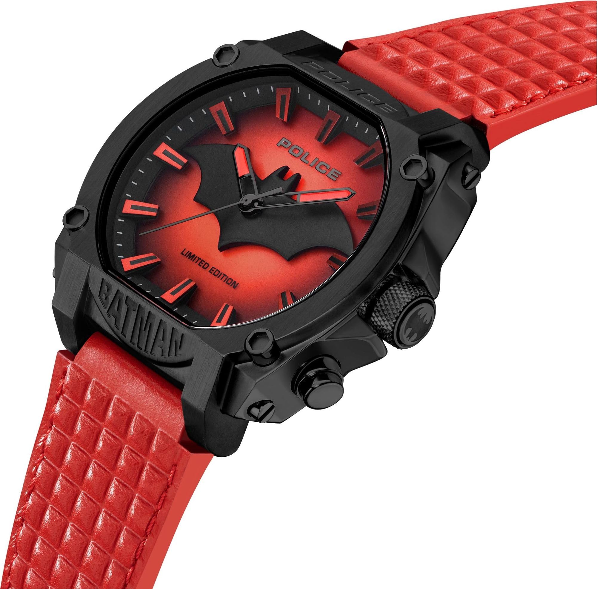 Police Reloj analógico de Cuarzo para Hombre con Correa de Piel PEWGD0022604