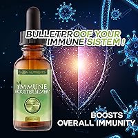 Vista 5 de Immune Booster Silver Nuestro mejor nano líquido de plata coloidal 0001 micras certificado nanopartículas coloidal plata tiempo probado Natural