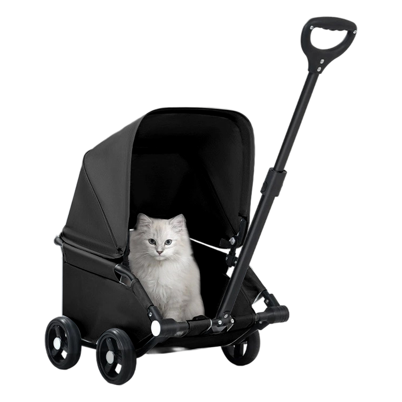 折りたたみペットカート 6色展開　犬　猫 プチ]EASYフォルディングペットカートプチ 折り畳み式 犬 猫