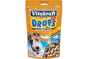 Vitakraft Drops: Delightful Yogurt Treats for Pampered Pooches