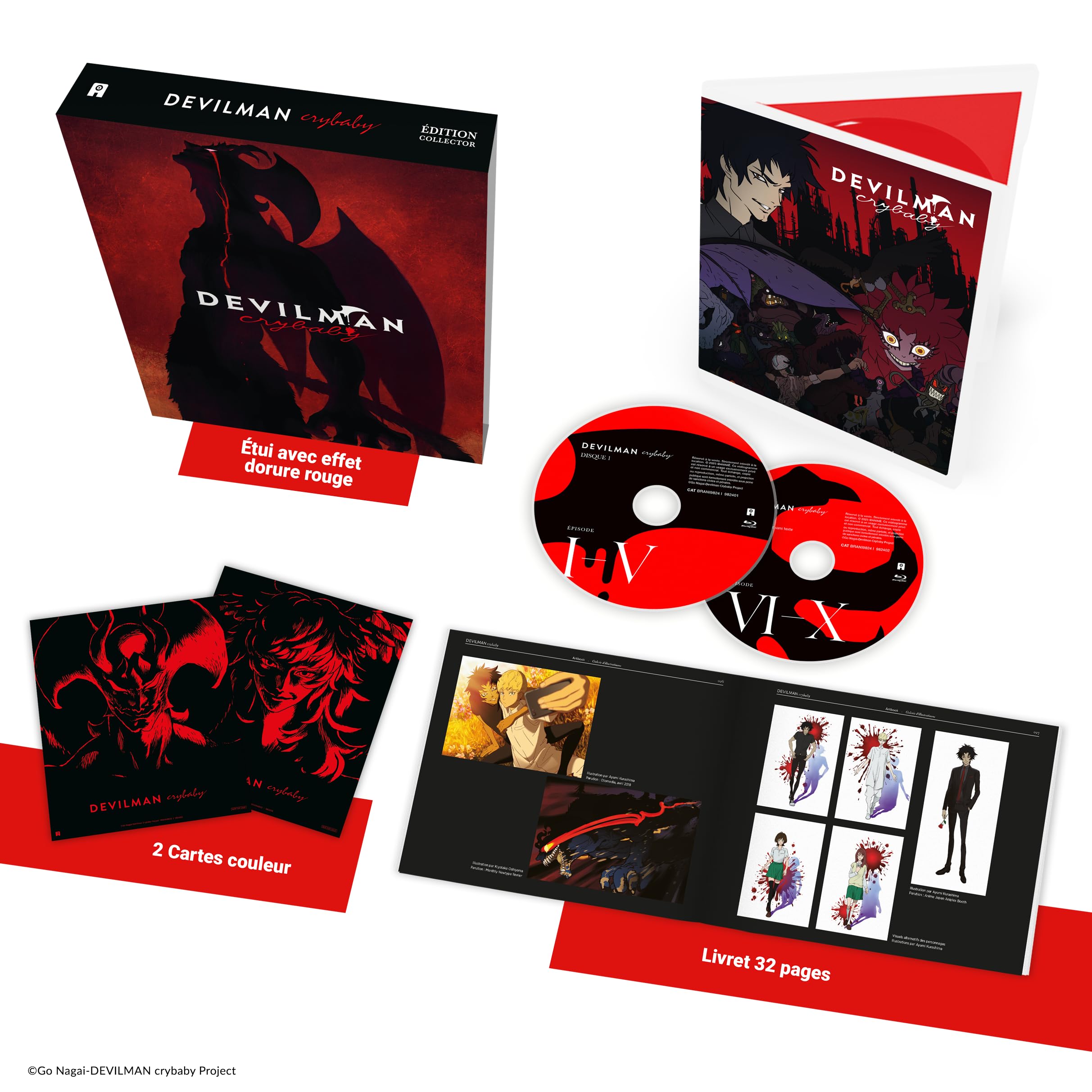 Devilman : Crybaby-Intégrale [Blu-Ray]