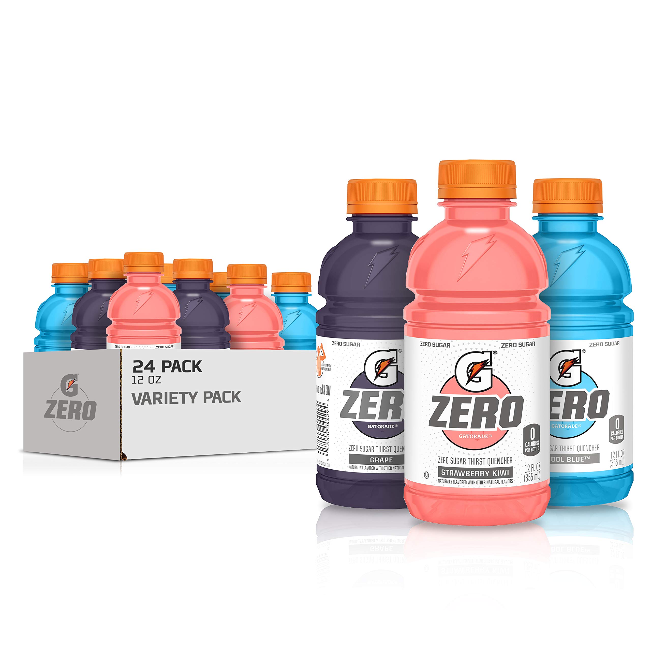 Buy Gatorade Zero Thirst Quencher, Variety Pack, Strawberry Kiwi, Cool