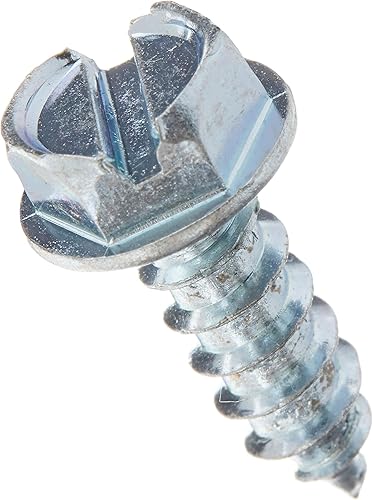 014973266271 Midwest Tornillo Autorroscante, No 14 X 34 in, Acero, Chapado en Zinc