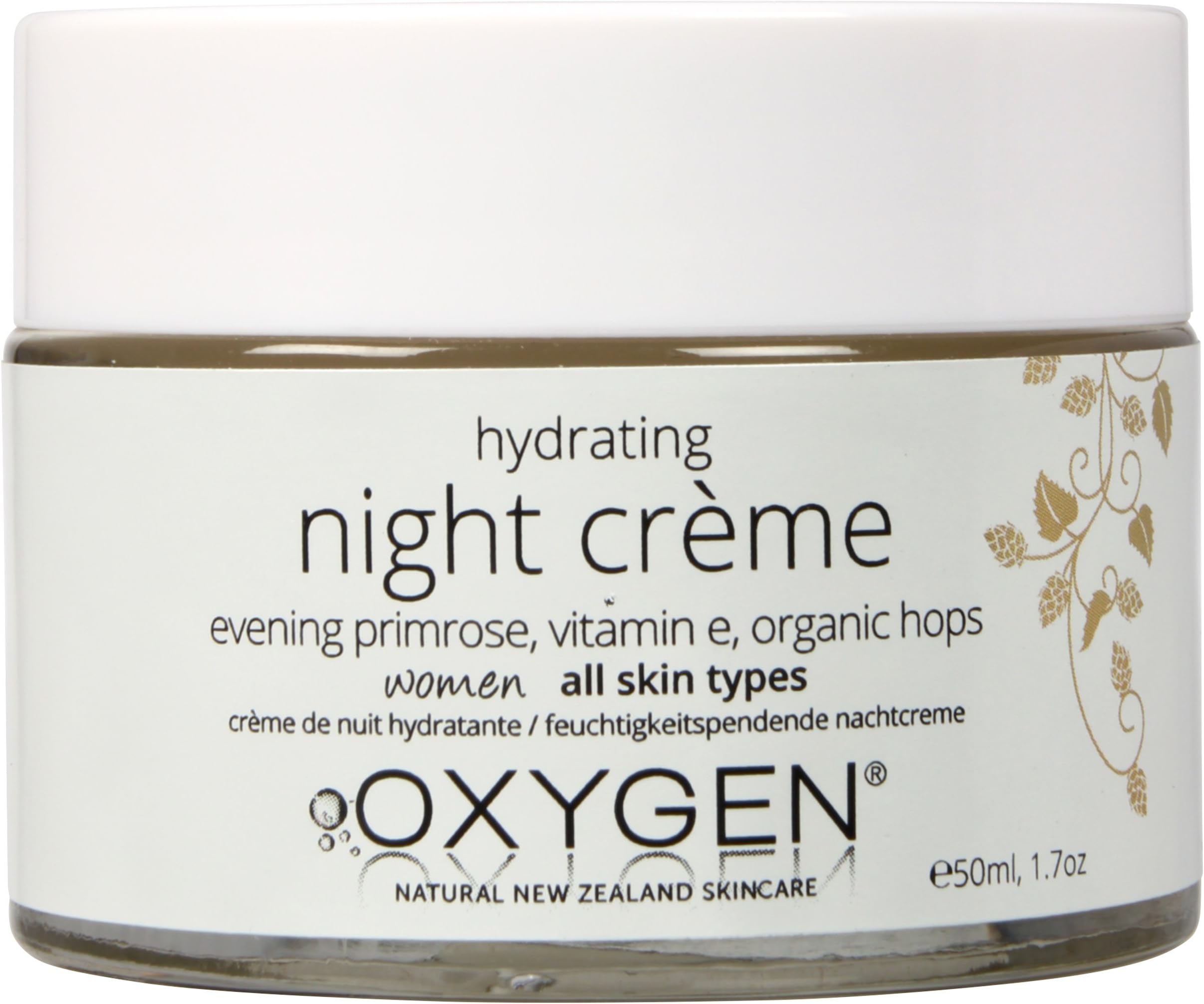 Oxygen Skincare Women Hydrating Night Creme 50 ml