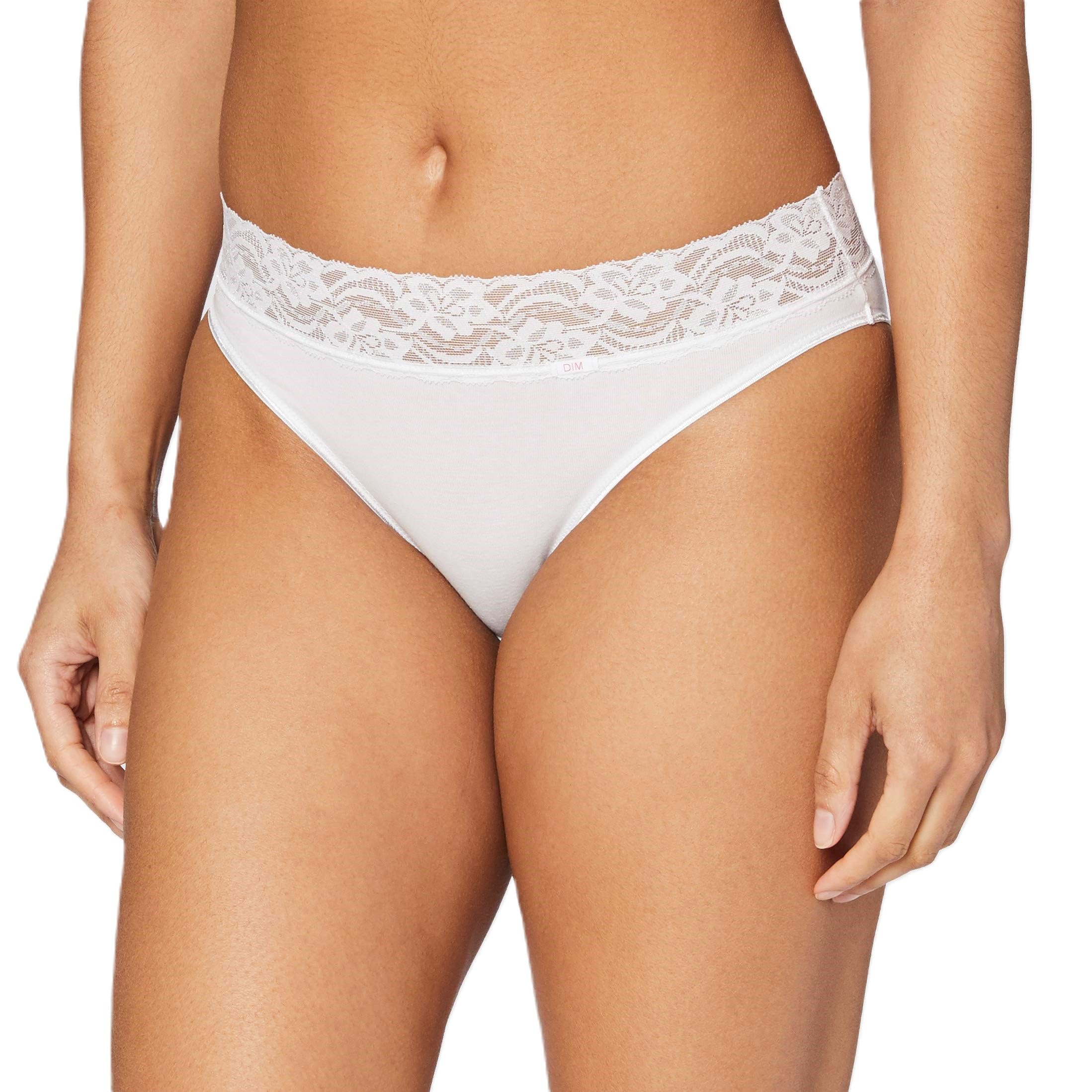 Dim Culotte Femme Midi Coton Feminine x2