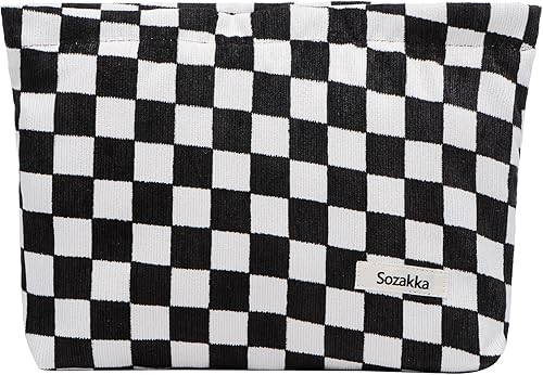 ALEXTINA Bonitas bolsas de maquillaje de gran capacidad, pequeñas bolsas de maquillaje, bolsas de cosméticos de viaje estéticas para mujeres, bolsa ALEXTINA Bonitas bolsas de maquillaje de gran capacidad, pequeñas bolsas de maquillaje, bolsas de cosméticos de viaje estéticas para mujeres, bolsa